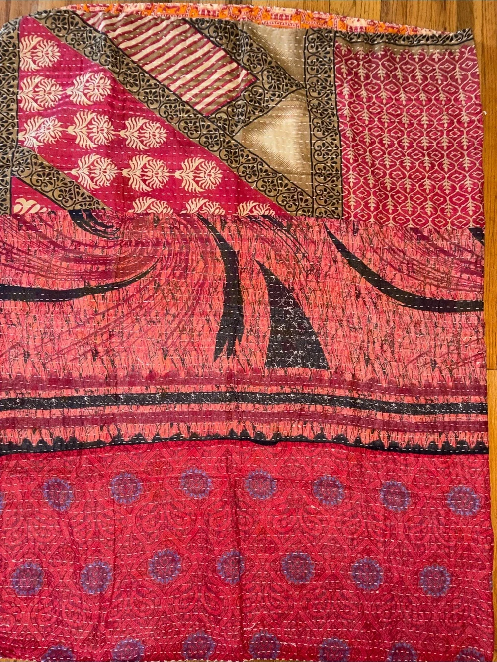 N/A hand stitched